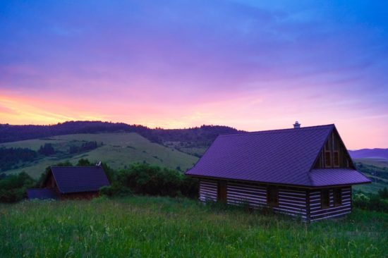 dřevěná roubenka